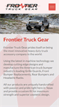 Mobile Screenshot of frontier-gear.com