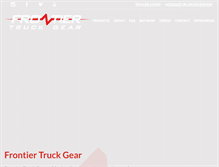 Tablet Screenshot of frontier-gear.com